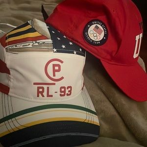 COPY - Two polo Ralph Lauren hats. One vintage chaps RL 93! SICK… And TEAM USA …